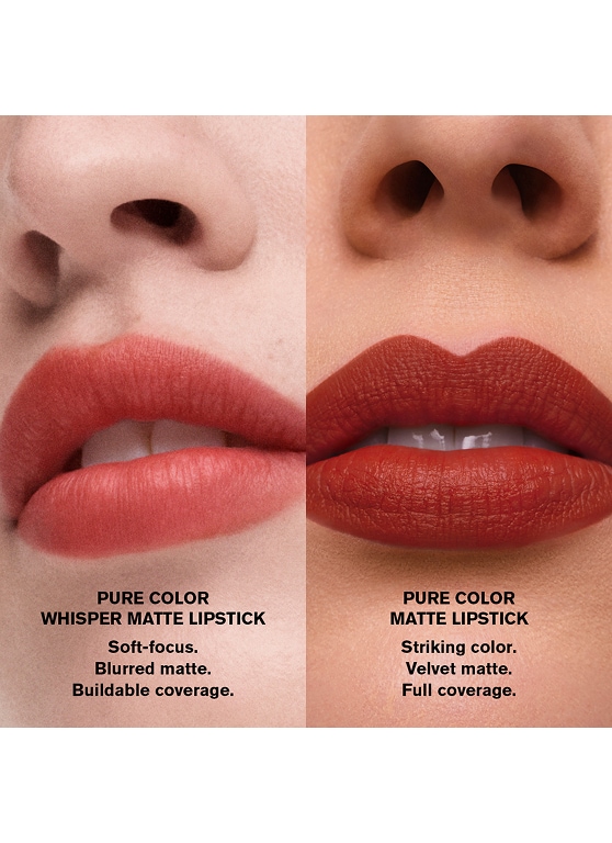 pure color whisper matte läppstift