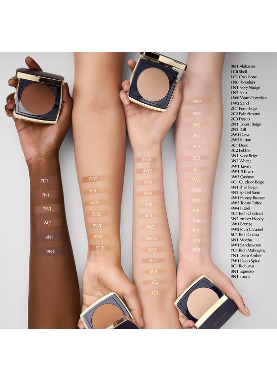 dubbelslitage stay-in-place matt puder foundation