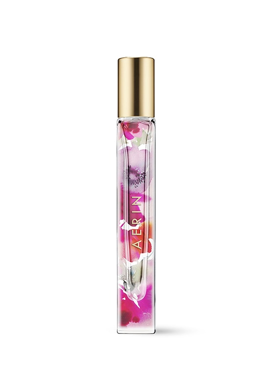aerin wild geranium purse spray